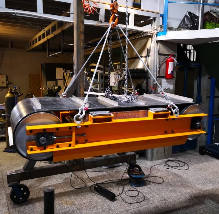 آهنربای برقی جداکننده – سپراتور الکتریکی معلق خودتمیزکن